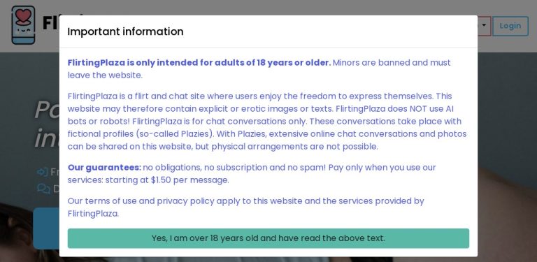 FlirtingPlaza.com review